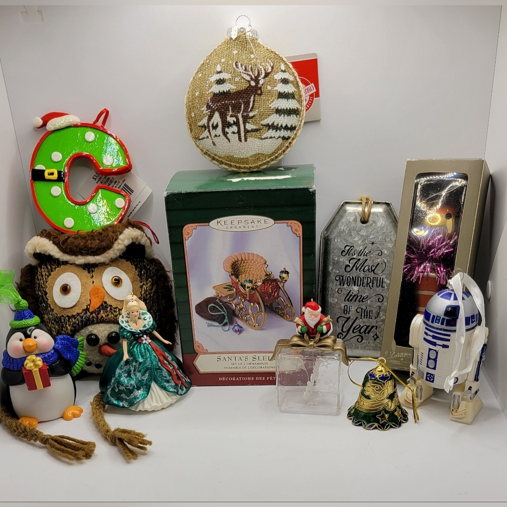 Many EUC Vintage/Newer/New - Hallmark Ornaments and More!!!